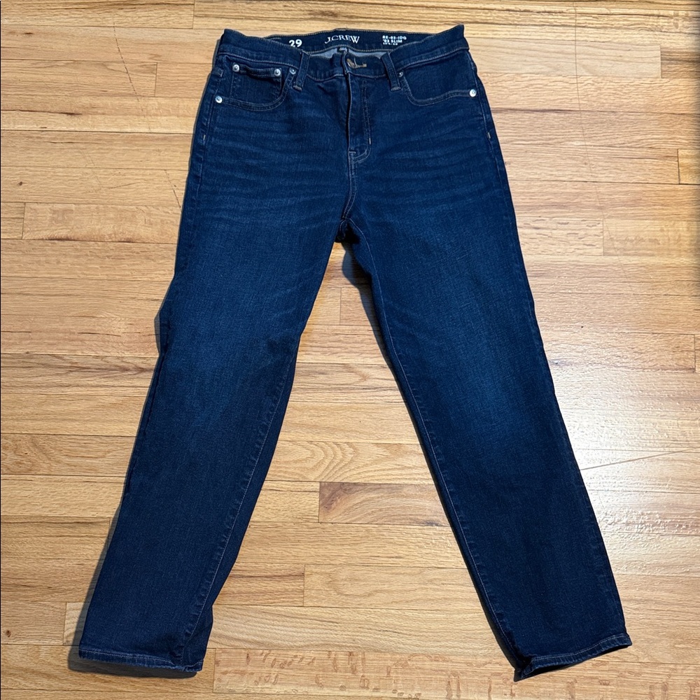 J. Crew Women’s Dark Indigo Straight Leg Jeans